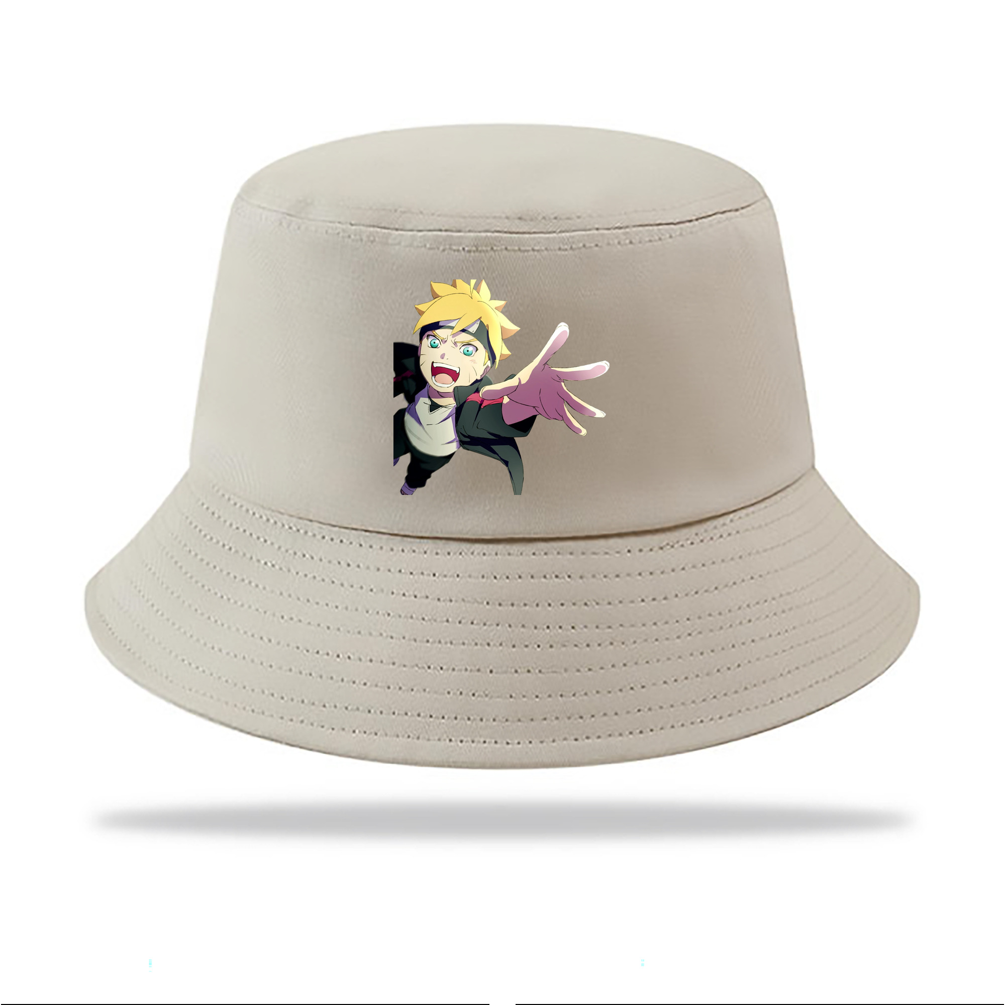 （画像用） NARUTO -ナルト- うずまき ボルト Uzumaki Boruto アウトドア日除けバケットハット